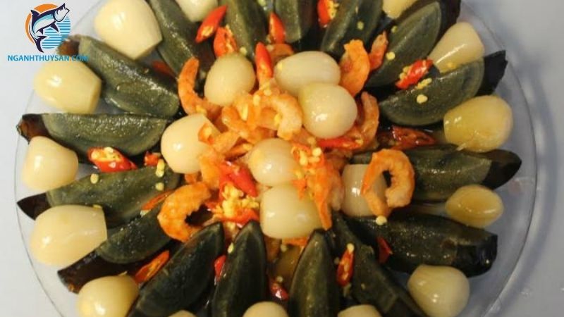 Hướng dẫn làm món tôm khô củ kiệu trứng bắc thảo thơm ngon nức mũi 5 tôm khô củ kiệu trứng bắc thảo